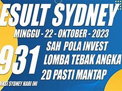 Prediksi Sydney Hari Ini 2023 Terbaru Hari Ini